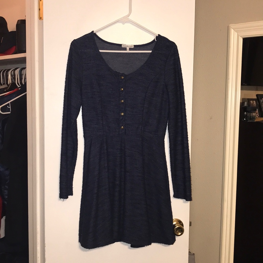 Blue Skater, Sweater dress